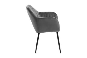 Lividus Matstol - Grå - Products - Möbler - Fåtölj & stolar - Karmstol