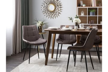 Melrose Stol Set Om 2 St - Brun - Products - Möbler - Fåtölj & stolar - Matstol & köksstol