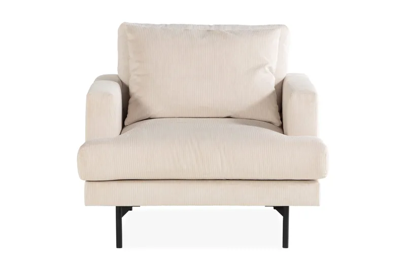 Menard Stor Fåtölj Manchester Tyg - Ljus Beige - Products - Möbler - Fåtölj & stolar - Fåtölj