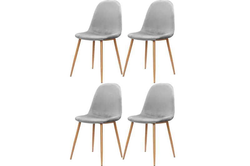 Oktoos Matstol, Grå/Natur