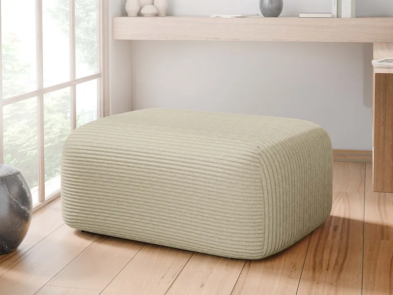 Barile Fotpall 70 cm - Brun - Products - Möbler - Fåtölj & stolar - Pall & puff - Fotpallar