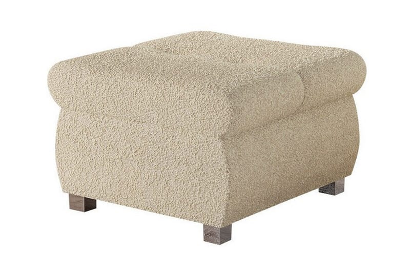 Cerys Fotpall 60 cm - Ljusbrun - Products - Möbler - Fåtölj & stolar - Pall & puff - Fotpallar