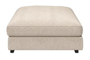 Dubai Fotpall i Tyg - Beige - Products - Möbler - Fåtölj & stolar - Pall & puff - Fotpallar