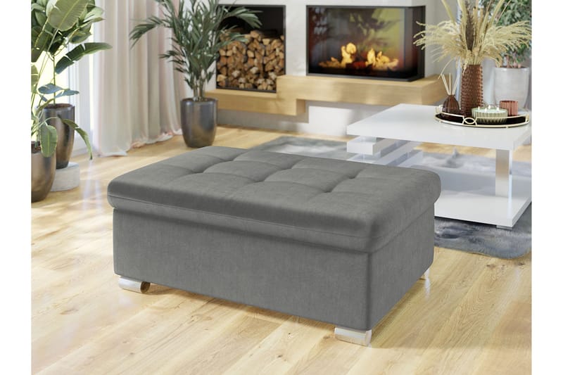 Dynir Fotpall 70 cm - Mörkgrå - Products - Möbler - Fåtölj & stolar - Pall & puff - Fotpallar