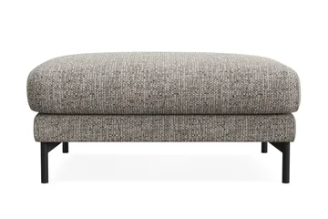 Menard Premium Fotpall i Chenille, Grå