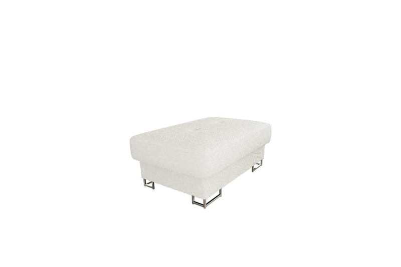 Reginia Fotpall 104 cm, Vit