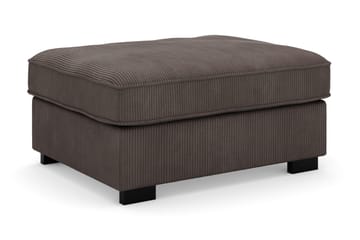 Rossita Fotpall i Manchester - Taupe - Products - Möbler - Fåtölj & stolar - Pall & puff - Fotpallar
