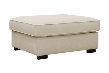 Rossita Fotpall i tyg, Beige