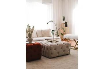 Seban Sittpuff 80 cm - Cream - Products - Möbler - Fåtölj & stolar - Pall & puff - Sittpuff