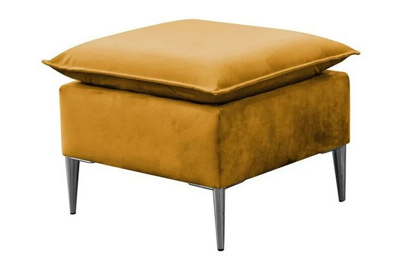 Staffin Fotpall 50 cm Yellow