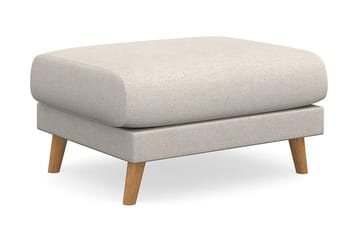 Trend Lyx Fotpall, Beige/Ek