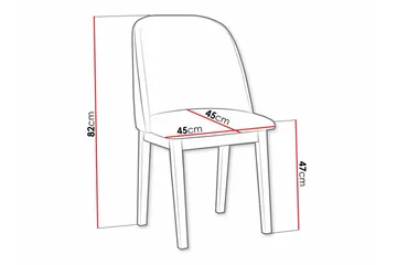 Patrickswell Matstol - Grön - Products - Möbler - Fåtölj & stolar - Matstol & köksstol