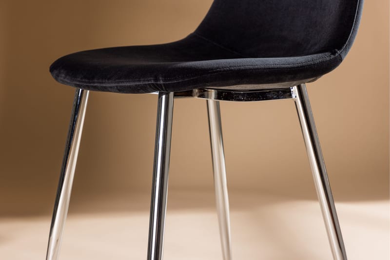 Polar Matstol - Svart - Products - Möbler - Fåtölj & stolar - Matstol & köksstol