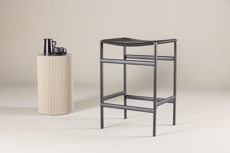 Polly Barstol 66 cm - Svart - Products - Möbler - Fåtölj & stolar - Barstol & barpall