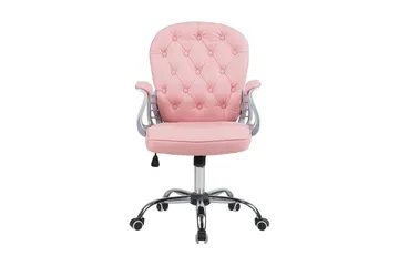 Princess Kontorsstol - Rosa - Products - Möbler - Fåtölj & stolar - Kontorsstol & skrivbordsstol