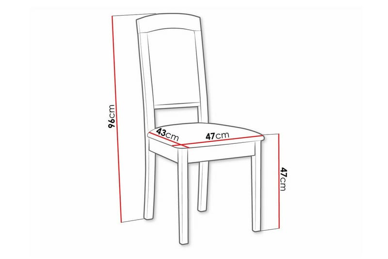Rowden Matstol - Brun - Products - Möbler - Fåtölj & stolar - Matstol & köksstol