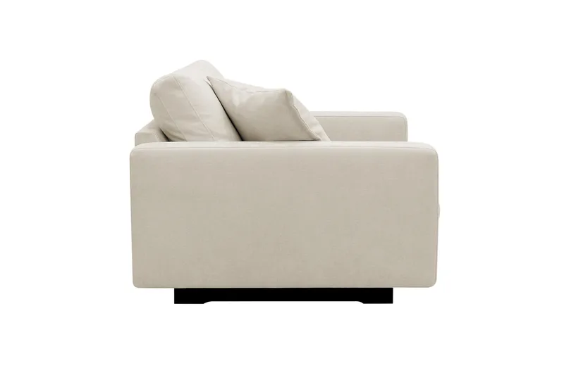Valencia Extra Djup Fåtölj i Chenille - Beige - Products - Möbler - Fåtölj & stolar - Fåtölj