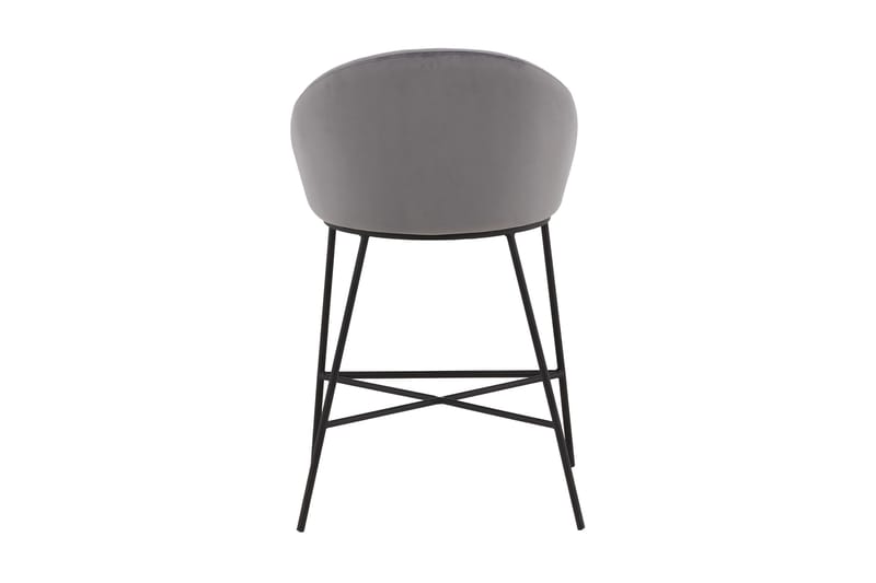 Velvet Barstol - Mörkgrå - Products - Möbler - Fåtölj & stolar - Barstol & barpall