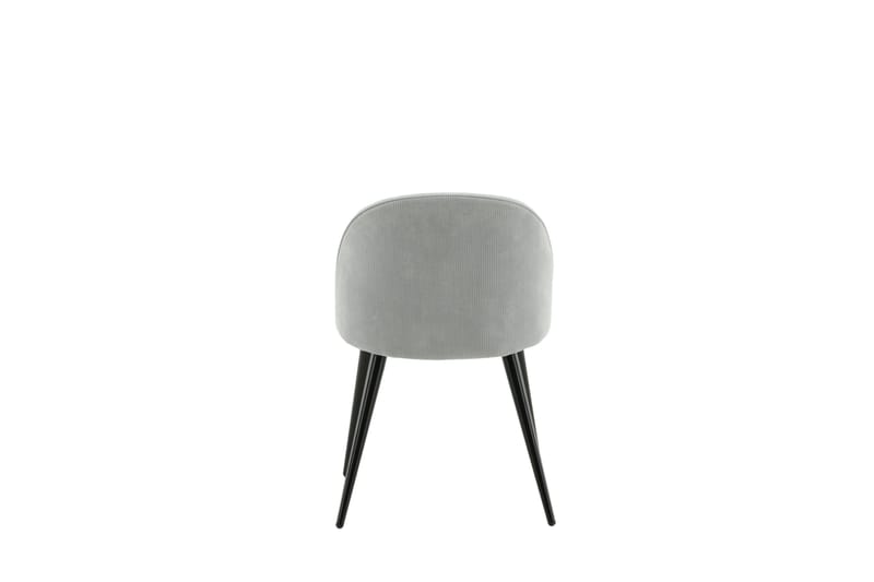 Velvet Matstol Manchester - Grå - Products - Möbler - Fåtölj & stolar - Matstol & köksstol