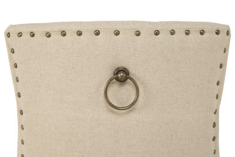 Viktoria Matstol med Nitar - Beige / Vintage - Products - Möbler - Fåtölj & stolar - Matstol & köksstol