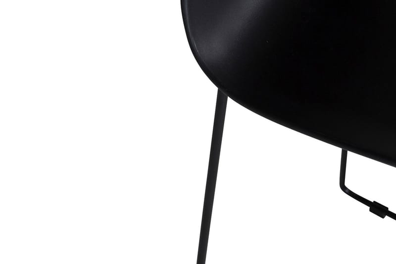 Wave Barstol - Svart - Products - Möbler - Fåtölj & stolar - Barstol & barpall