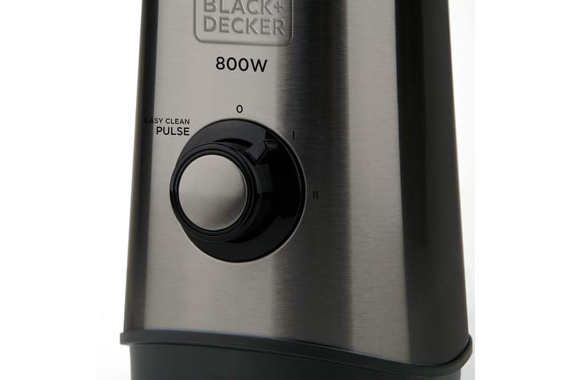 Kannmixer Black+Decker 800W 1.5L Borstat Stål - Grå - Products - Servering & matlagning - Köksmaskin - Blanda & hacka - Blender