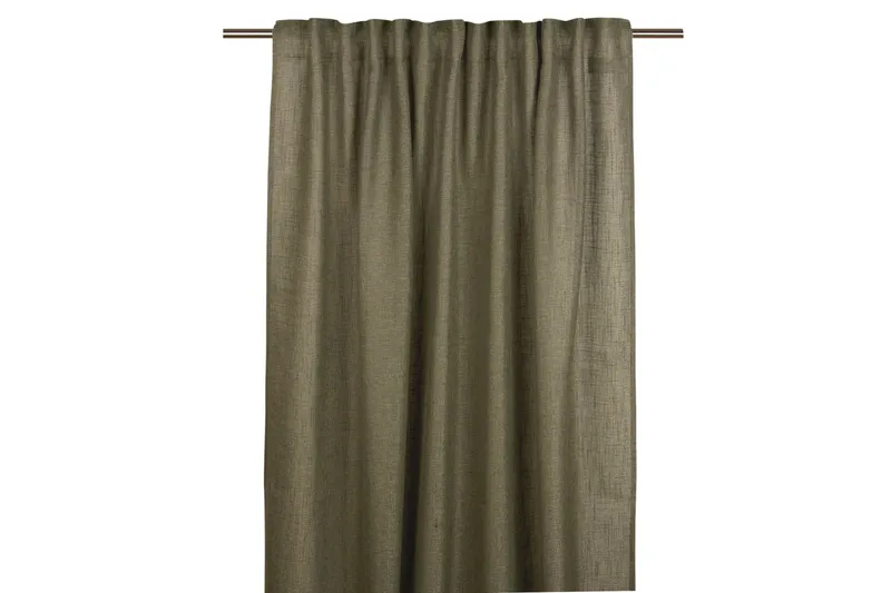 Brooklyn Gardinlängd 140x280 cm - Grön - Products - Textil & mattor - Gardiner - Gardinlängder - Hanklängd