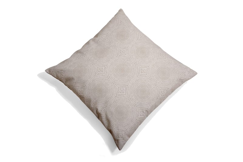 Fritab Dots Kuddfodral 60x60 cm - Beige/Vit - Products - Textil & mattor - Kudde & kuddfodral - Kuddfodral