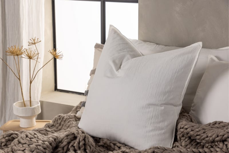 Ronja Kuddfodral - Vit - Products - Textil & mattor - Kudde & kuddfodral - Kuddfodral