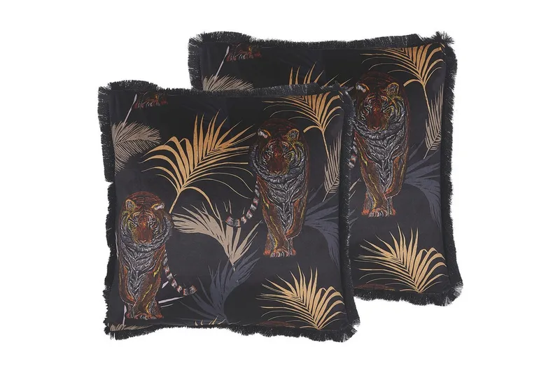 Prydnadskuddar Ramtek set om 2