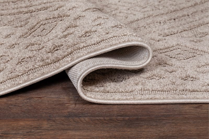 Hampton Flatvävd Matta 160x230 cm Rektangulär - Beige - Products - Textil & mattor - Matta - Flatvävd matta