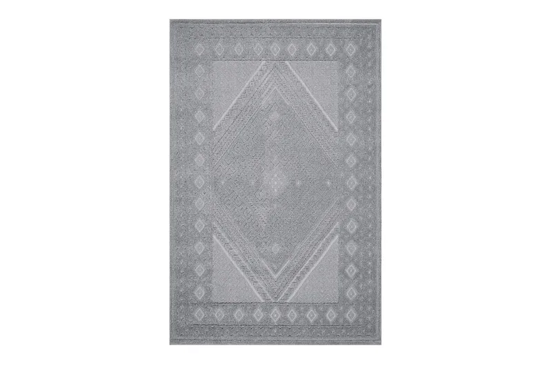 Hampton Flatvävd Matta 240x340 cm Rektangulär, Grå