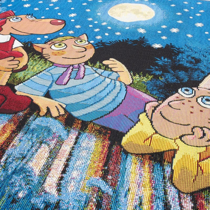 Matta Relvi 100x160 cm - blå - Products - Textil & mattor - Matta - Små mattor