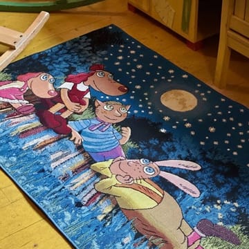 Matta Relvi 100x160 cm - blå - Products - Textil & mattor - Matta - Små mattor