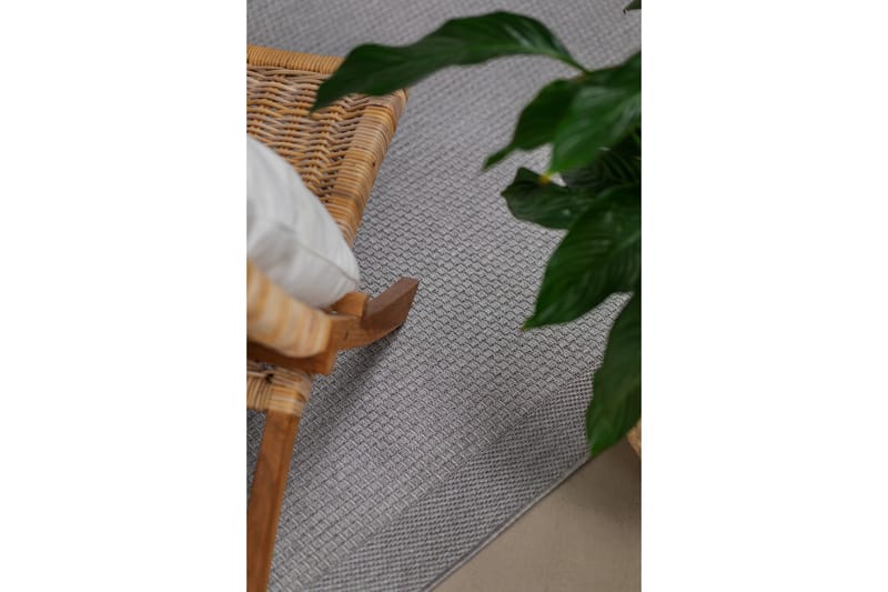 Miami Flatvävd Matta 133x190 cm - Grå - Products - Textil & mattor - Matta - Flatvävd matta
