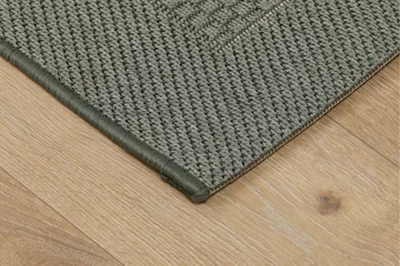 Miami Flatvävd Matta 200x290 cm - Grön - Products - Textil & mattor - Matta - Små mattor