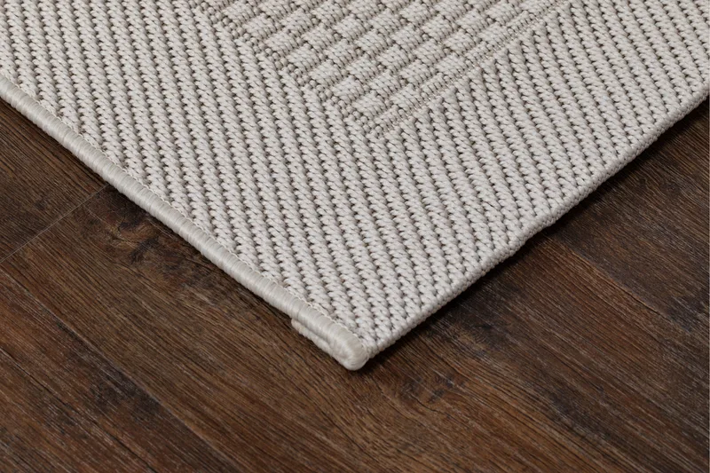 Miami Flatvävd Matta 240x340 cm - Vit - Products - Textil & mattor - Matta - Flatvävd matta