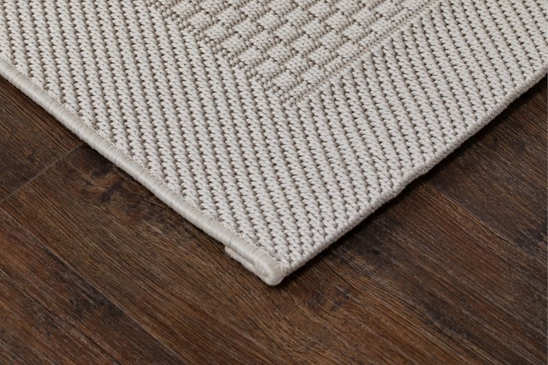 Miami Flatvävd Matta 80x150 cm - Vit - Products - Textil & mattor - Matta - Flatvävd matta