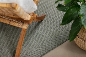 Miami Flatvävd Matta 80x200 cm - Grön - Products - Textil & mattor - Matta - Små mattor