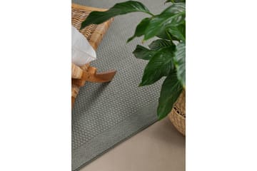 Miami Flatvävd Matta Fyrkantig 240x240 cm - Grön - Products - Textil & mattor - Matta - Små mattor