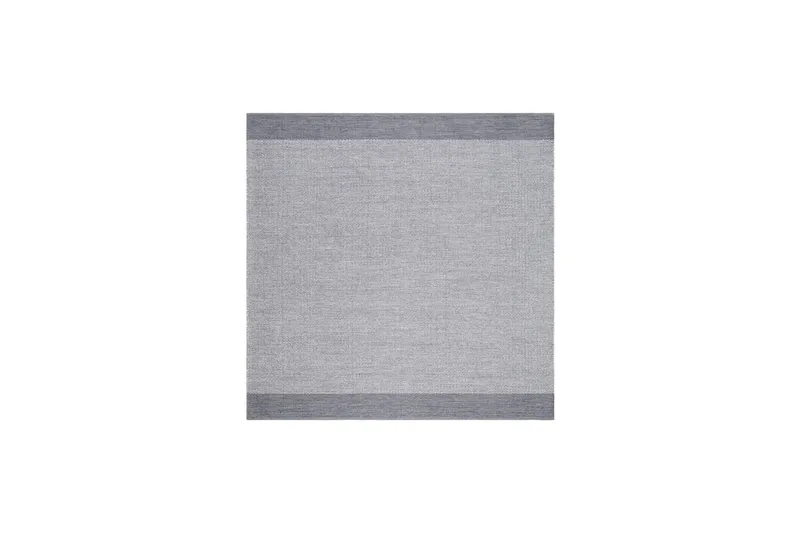 Alva Bomullsmatta 300x300 cm Kvadratisk, Grå