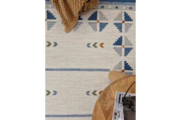 Avesta Ullmatta 200x300 cm Rektangulär - Blå - Products - Textil & mattor - Matta - Modern matta - Ullmatta