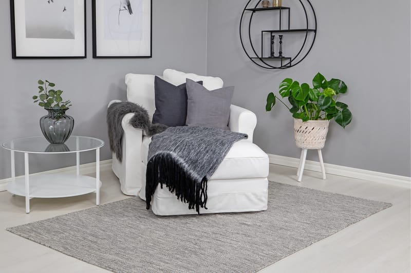 Birka Ullmatta Rektangulär 300x400 cm - Silver - Products - Textil & mattor - Matta - Modern matta - Ullmatta