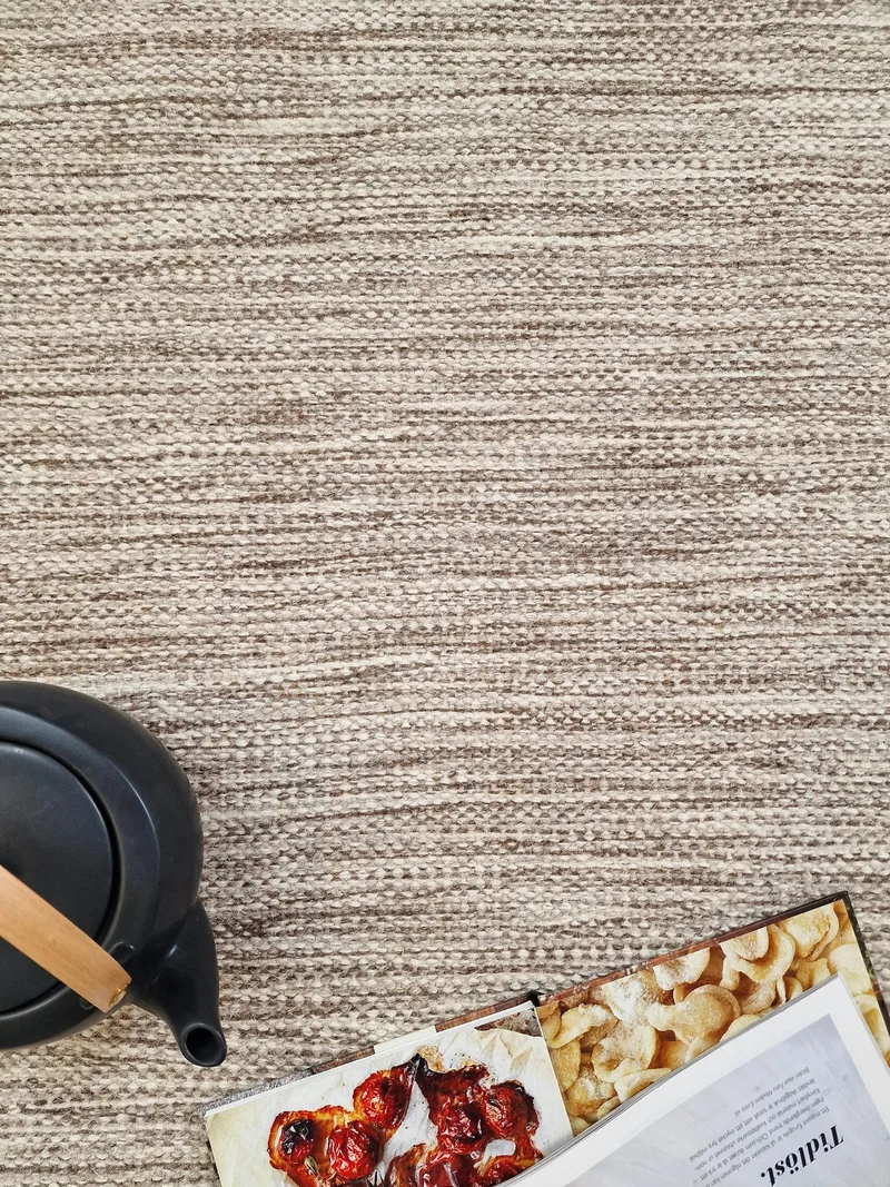 Birka Ullmatta Rund 160 cm - Mörklinne - Products - Textil & mattor - Matta - Modern matta - Ullmatta