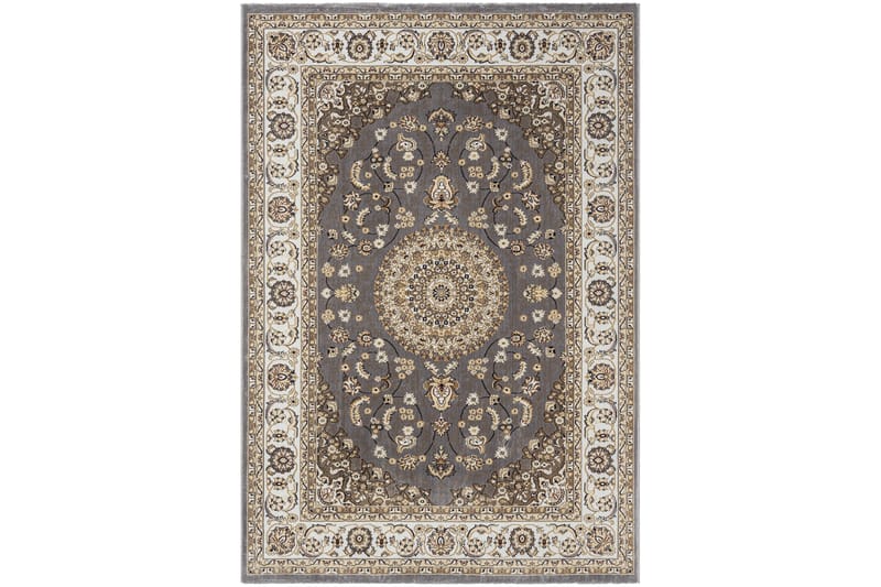 Dubai Medallion Wiltonmatta 80x300 cm - Grå - Products - Textil & mattor - Matta - Modern matta - Wiltonmatta