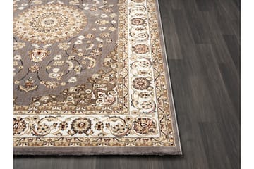 Dubai Medallion Wiltonmatta 80x300 cm - Grå - Products - Textil & mattor - Matta - Modern matta - Wiltonmatta