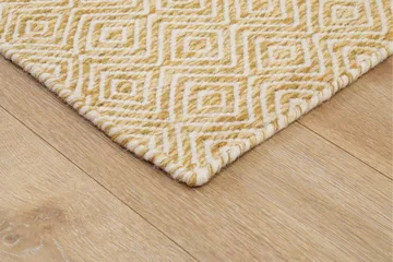 Gåsöga Ullmatta 300x400 cm Rektangulär - Gul - Products - Textil & mattor - Matta - Modern matta - Ullmatta