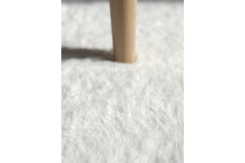 Heaven Ryamatta 200 cm Rund Vit - Vit - Products - Textil & mattor - Matta - Modern matta - Ryamatta