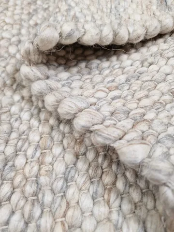 Skagen Ullmatta 75x150 cm Rektangulär - Sandmelange - Products - Textil & mattor - Matta - Modern matta - Ullmatta