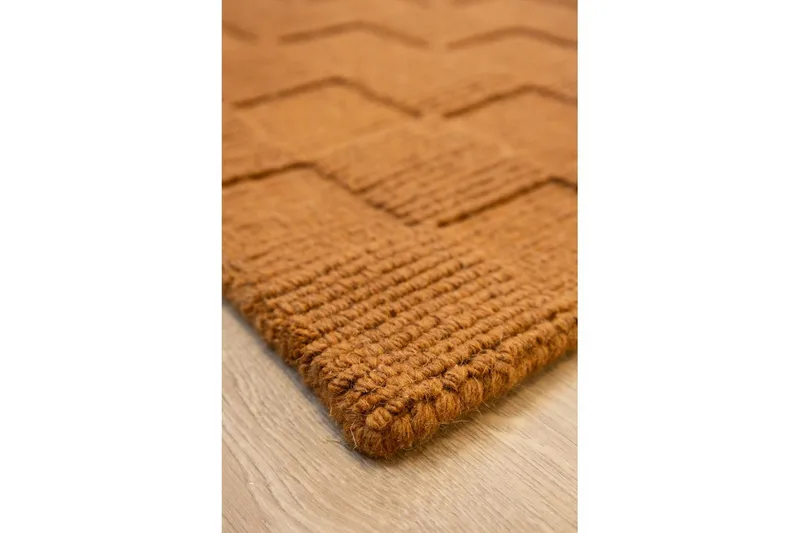 Sydney Ullmatta 200x200 cm - Orange - Products - Textil & mattor - Matta - Modern matta - Ullmatta